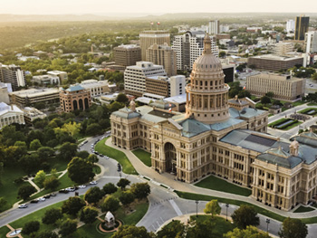 Government building in Austin, TX